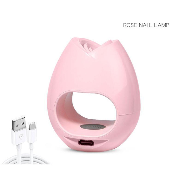 Lampa Gel Uscator Unghii UV 16w Rose USB Pentru Un Deget