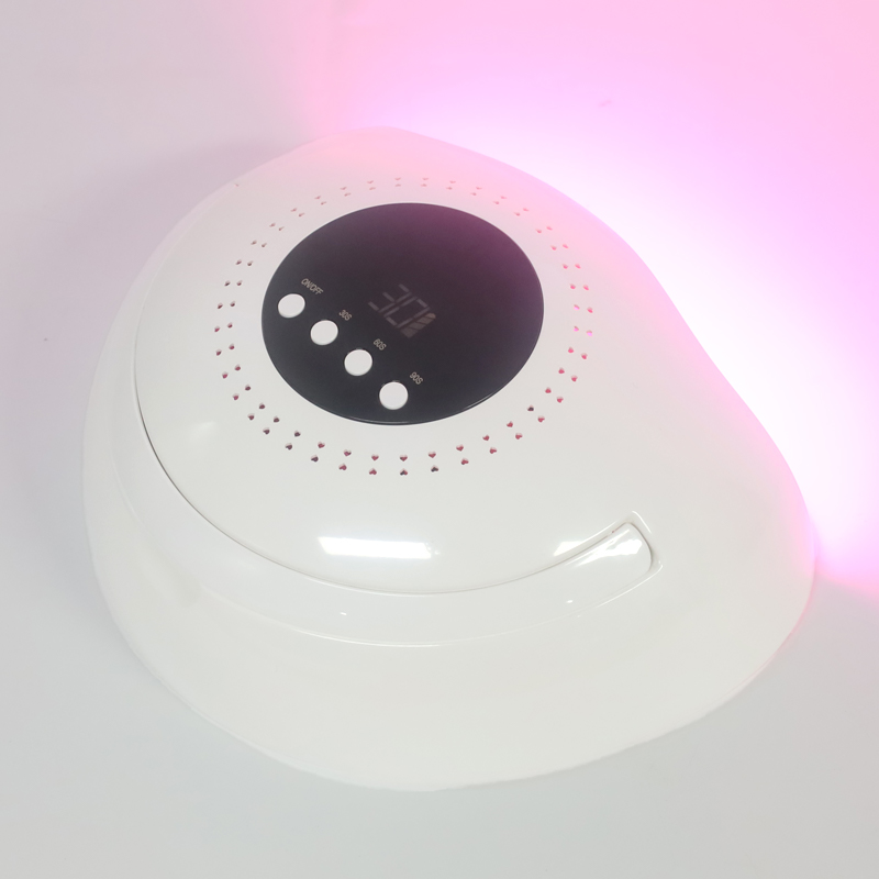 Lampă pentru unghii cu două mâini de capacitate mare