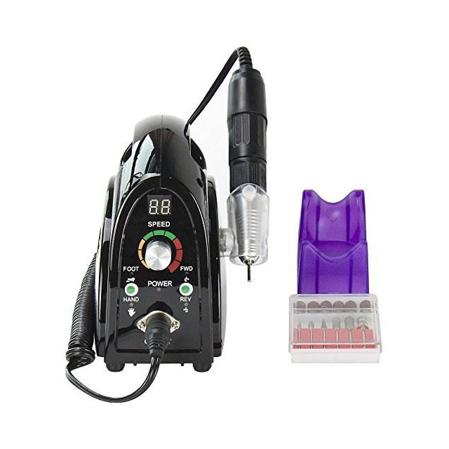 Set de mașini de găurit pentru unghii electric pentru a îndepărta Dip 65w 35000rpm