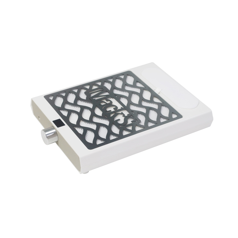 Colector de praf pentru unghii cu suport pentru mâini