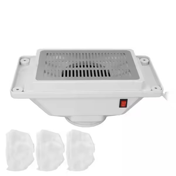 Ventilator colector de praf pentru unghii