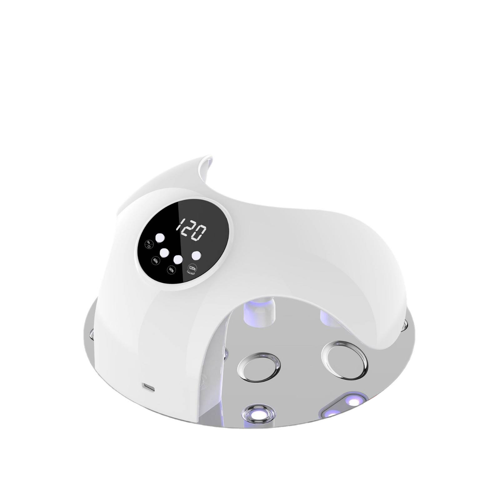 Lampă nouă pentru unghii cu cinci degete